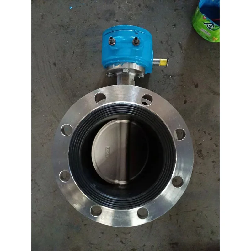Acid Alkali Acid Stainless suye Flange Butterfly Valve